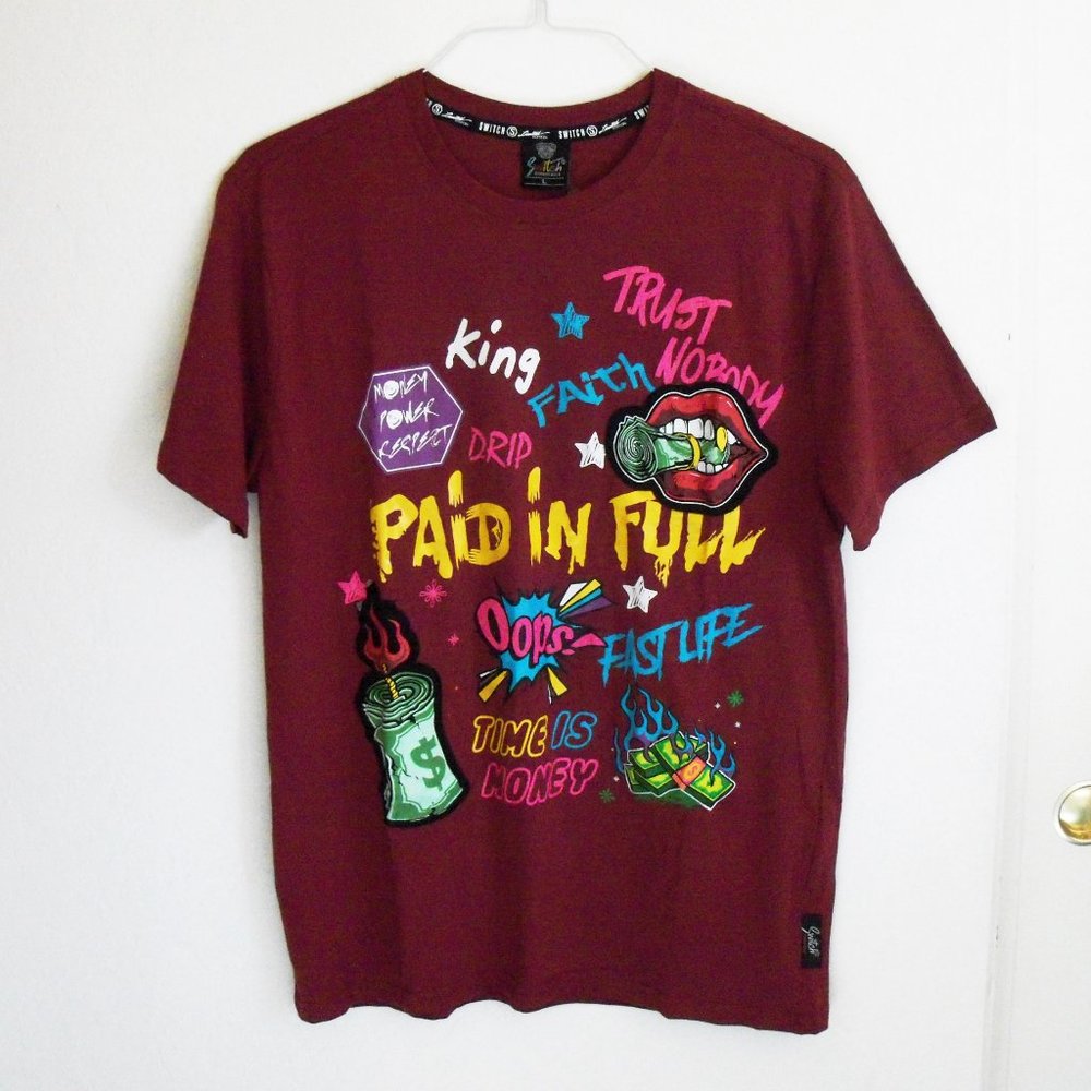 Switch remarkable  graphic Tee (#EV1215)